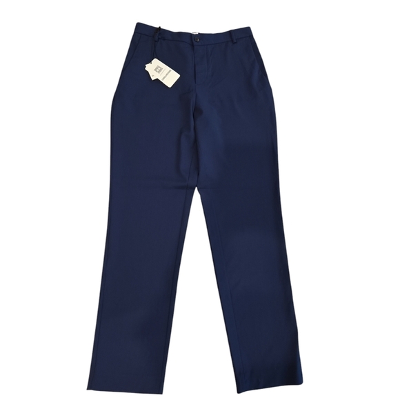 ZADIG & VOLTAIRE POMELO NAVY WOOL DRESS SLACKS. SIZE 40=LARGE. - Picture 1 of 13